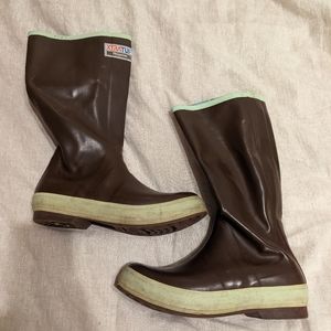 Brown Xtratuf boots